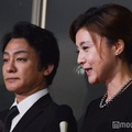片岡愛之助＆藤原紀香夫婦「ケイダッシュ」川村龍夫会長の通夜参列 涙浮かべる 画像