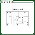 クイズです！「SからGへむかえ」迷路とバラバラのカタカナから、答えを導きましょう【難易度LV２.・甘口】 画像