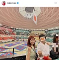 元AAA伊藤千晃、8歳息子と武道館でパシャリ！“思い出の場所”SHOTに「感慨深すぎる」「泣けてきちゃう」の声 画像