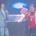 ホリエモン、主催音楽フェスで大暴れ 「令和の虎」林尚弘氏と演歌新曲「キャバクラ人生」披露【BOB2025】 画像