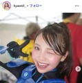「イッテQ！」新メンバー候補生で話題“きゃすみる”辻加純、ヘアカラーチェンジ報告「大人っぽい」「新鮮」の声 画像