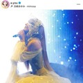 浜崎あゆみ、美くびれ際立つレースドレスSHOTに絶賛の声「綺麗すぎる～！！！」「透明感やば」 画像