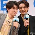 森崎ウィン＆Snow Man向井康二、“異例尽くし”演出に黄色い歓声 息ぴったりの掛け合いで盛り上げる【（LOVE SONG）】 画像