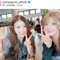 矢口真里、仲良し手島優との“久々”再会SHOTにファン大歓喜「やぐてじ大好き！」「いつまでも可愛い」 画像