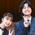 映画「トリツカレ男」プレミア上映会に出席した上白石萌歌、佐野晶哉（C）モデルプレス