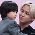 JO1白岩瑠姫、サプライズ登場の人気子役を抱っこ「急にめっちゃ懐いた」初テレビドラマ制作発表会に登壇【娘の命を奪ったヤツを殺すのは罪ですか？】 画像