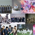 （上段左から）aoen、家入レオ、CANDY TUNE（中段左から）櫻坂46、THE JET BOY BANGERZ、THE RAMPAGE（下段左から）JO1、s**t kingz、TOMORROW X TOGETHER、中島健人（提供写真）