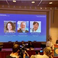 2025年のノーベル生理学・医学賞の発表　Photo: Cecilia Odlind
