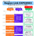RegionLink EXPO#003 Osaka　タイムテーブル公開