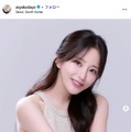 フリーアナウンサー谷あさこ、韓国事務所・CUBEエンターテインメント所属報告「真心を尽くして努力します」 画像