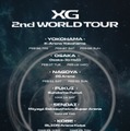 XG、自身2度目のワールドツアー開催を発表【国内公演日程】 画像