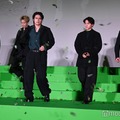 水上恒司・木戸大聖・綱啓永・JUNON（BE:FIRST）瞬間最大風速25km／sの”爆風”で登場 JUNONがミスに照れ笑い「緊張してるの見え見えでした」【WIND BREAKER／ウィンドブレイカー】 画像