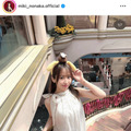 モー娘。野中美希、美脚際立つサンリオ満喫SHOTに反響「可愛いよ」「めちゃ似合ってる」 画像