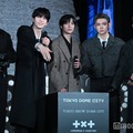TOMORROW X TOGETHER、東京ドームシティ点灯式に5人で登壇 画像