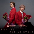 DOMOTO、POPUPイベントで計6,000本の薔薇“プレゼント” 東京&大阪が「愛のかたまり」一色に 画像