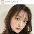 石川梨華、ツヤ美肌際立つ自撮りSHOTにファンうっとり「美しいー」「可愛すぎです」 画像