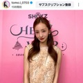 板野友美、ほっそり美腕際立つノースリワンピSHOTに反響「めっちゃ可愛い」「お綺麗です」 画像