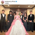 倖田來未、ピンク×ホワイトの華やかドレスSHOTにファンうっとり「可愛すぎてたまらん」「神ビジュ」 画像