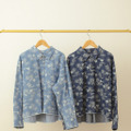 ミッキー&フレンズ/花柄デニムシャツ¥5,990