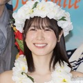 元日向坂46丹生明里、ノースリシースルーワンピから素肌輝く「透明感すごい」「華奢」 画像