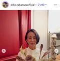 中村江里子アナ、夫・バルト氏とのキスショット公開「絵になる」「いつまでもラブラブ」の声 画像