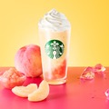 【スタバ新作】カスタマイズ型フローズンフラペチーノに「完熟白桃」登場 ベースにはフルーツミックスが新加入 画像