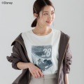 【Disney】MICKEY/フロントプリントTシャツ©Disney