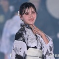 美人プロゴルファー・臼井麗香、艶やか浴衣姿でランウェイ降臨 堂々ウォーキングで会場魅了【関コレ2026S/S】 画像