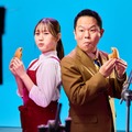森山未唯、津田篤宏／新TVCM「完全メシパーン 篇」（提供写真）