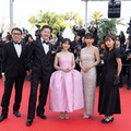 岸井ゆきの、浅野忠信らとカンヌ映画祭のレッドカーペットを満喫『すべて真夜中の恋人たち』 画像