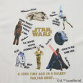 「スター・ウォーズ刺しゅう半袖Tシャツ」