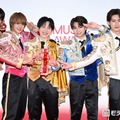 【MAJ2026囲み取材】M!LK、5冠でより高まった目標 吉田仁人「いつかは世界を元気に」“滅”ポーズ巡り笑い誘う 画像
