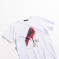 ヒールTシャツ　ホワイト／ブラック　￥6,490