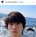 奥智哉「君夏」オフショットで「みなしょー」再現 背景の“共通点”が話題「声出た」「最高にエモい」 画像