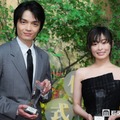 岡山天音＆森七菜「ひらやすみ」で演技賞受賞 お互いの役名呼んで感謝伝える「ヒロ兄」「なっちゃん」【第52回放送文化基金賞】 画像