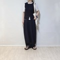 今買って秋まで着回せる【ユニクロ】ベスト。シンプルコーデをこなれて見せる着こなしのコツって？【40代の毎日コーデ】 画像