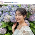 “身長170cm”美人気象予報士、胸元ざっくり開きタンクトップ姿に熱視線「大人の色気がすごい」「思わず目が奪われる」 画像