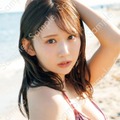 日向坂46藤嶌果歩、マイアミビーチで光り輝く 1st写真集ポストカード第4弾公開【果実の歩幅】 画像