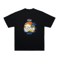 ちいかわ×オリオンビール シーサーのおみやげやさん Tシャツ ブラック_カンパ～イ／©Orion ©nagano ©nagano / chiikawa committee