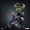 『マーベル』 【アイアン・スタジオ　スタチュー】「アートスケール」1/10スケール　スパイダーマン vs ハルク