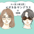 目元が一気に老けて見える…。おばみが強くなるメガネとサングラス 画像