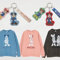 オーバーサイズクルースウェット/アクリルキーホルダー「Disney SERIES CREATED by MUS」©DISNEY