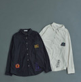 ヴィランズ/コーデュロイシャツカラー:Ivory/Charcoal Gray 価格:¥4,990