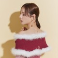 【ディズニーコレクション】美女と野獣/ファーケープニットワンピース/19,800円(税込)