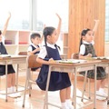 ペーパー問題に留まらない運動や巧緻性など受験本番を意識したテストや個別相談も実施