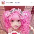 “小学生姫ギャル”りりぴ、リカちゃん人形ヘアに反響「リアルお人形さん」「全部ピンクで可愛すぎる」 画像