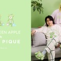Mrs. GREEN APPLE、ジェラピケと初コラボ オリジナルキャラ“グリベア”があしらわれたルームウェア・ルームシューズなど展開 画像