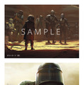 『マンダロリアンとグローグー　ポストカード＆ステッカーブック』1760円 (C) & TM 2026 Lucasfilm Ltd.