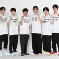 （左から）山中柔太朗、塩崎太智、上田晋也、佐野勇斗、吉田仁人、曽野舜太（C）日本テレビ
