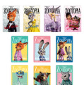 雑誌風ステッカー 550円© Disney